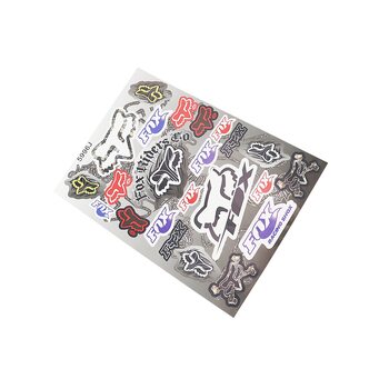 Наклейки на планшеті "FOX" набір 23шт 460х310мм