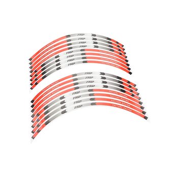 Наклейка світловідбиваюча на 2 диска колеса 18 "к-кт РІЗНОКОЛЬОРОВІ