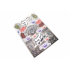 Наклейки на планшеті "FOX" набір 23шт 31,5х22,5, 5996J