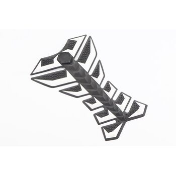 Наклейка захисна на бак паливний, "РИБ’ЯЧА КІСТАКА" біло-чорний