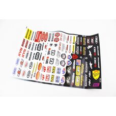 Наклейки на планшеті "MOTORSPORT" набір 106шт 33х48, 5758