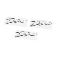 Наклейка шильдик "DIO" 3шт 15,5 * 4,5