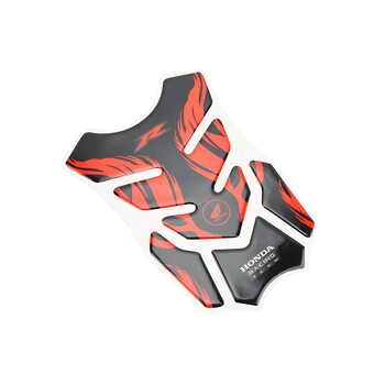 Наклейка захисна на бак паливний "HONDA RACING", чорно-червоний