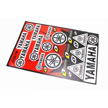 Наклейки набор 25шт "YAMAHA" 5987В (43х28см)