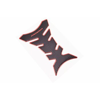 Наклейка защитная на бак топливный, "PROGRIP", с красной окантовкой