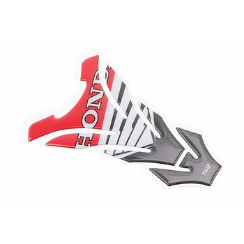 Наклейка захисна на бак паливний "HONDA", карбон