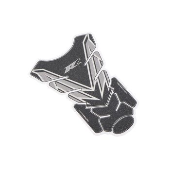 Наклейка захисна на паливний бак "RACING" сіро-чорний