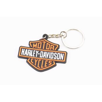 Брелок "HARLEY-DAVIDSON", резиновый 51х35мм