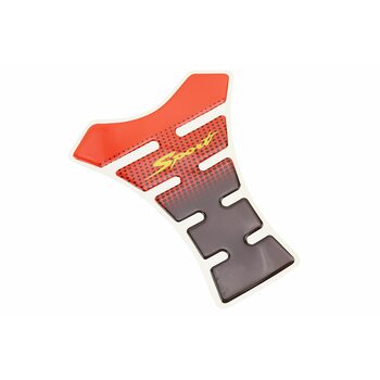 Наклейка защитная на бак топливный 'SPORT', красная.