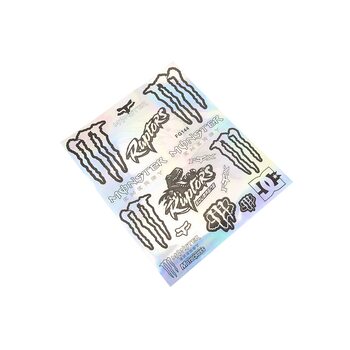 Наклейки набор световозвращающий 16шт "Monster" FG144LS (24х30см)