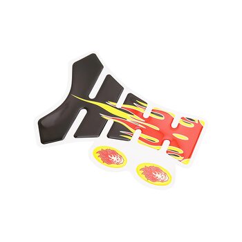 Наклейка защитная на бак топливный "FLAME"