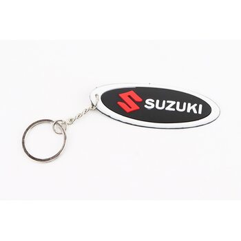 Брелок "SUZUKI", резиновый 70х25мм