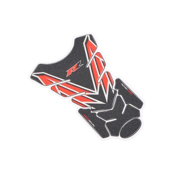 Наклейка захисна на паливний бак "RACING" червоно-чорний