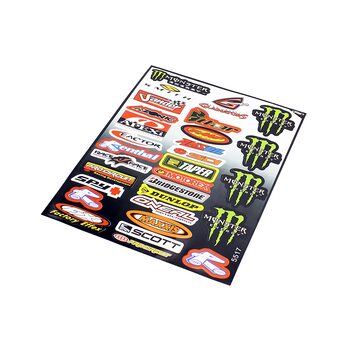 Наклейки на планшеті "Monster" набір 30шт 20х25, 5517