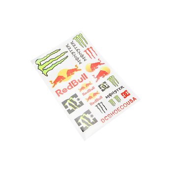 Наклейки набір світловідбивний 23шт "Monster-RedBull" (20х30см)