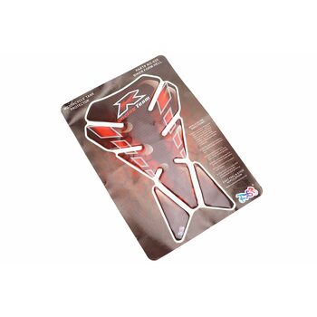 Наклейка захисна на паливний бак "RACING" червоно-чорний NG-020