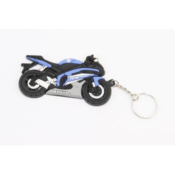 Брелок мото "YAMAHA R6", резиновый 90х60 мм.