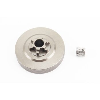 Тарілка зчеплення "зірка" 3/8-6 3800, Partner-340S/350S/360S, AL-KO + підшипник