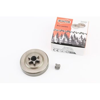 Тарілка зчеплення "зірка" 3/8-6 MCCULLOCH + підшипник, "PRO SERIA"