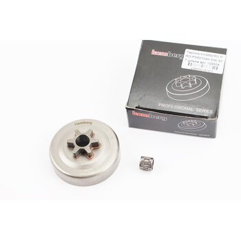 Тарілка зчеплення "зірка" 3/8-6+підшипник Partner-350/351/352/371/372, Husqvarna-235/236/240, OLEO MAC-936-937-940-941, JONSERED-CS2137/CS2