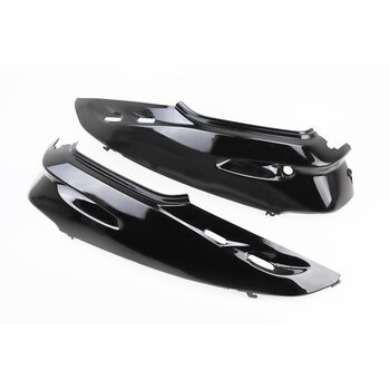 Honda DIO AF-27/28 пластик - верхній бічний лів+прав к-кт 2шт, ЧОРНИЙ