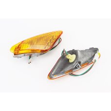 Yamaha JOG ARTISTIC повороти передні в зборі к-кт 2шт, жовті