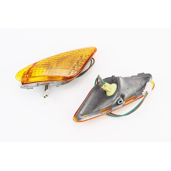 Yamaha JOG ARTISTIC повороти передні в зборі к-кт 2шт, жовті