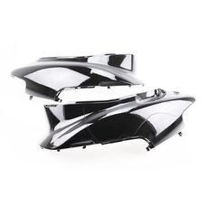 УЦІНКА Honda DIO AF-34 пластик - к-кт фарбований 5 деталей (голова під диск. гальмо з кришкою лючка), ЧОРНИЙ (брак фарбування, див.фото)