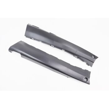 Yamaha JOG ARTISTIC пластик - нижний боковой лев+прав к-кт 2шт, ЧЕРНЫЙ (незначительные потертости)