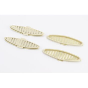 Honda GIORNO AF-24 пластик - накладка пластика підлогова в задній частині к-кт 4шт