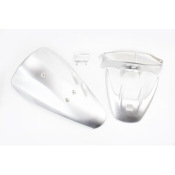 Honda DIO AF-35 пластик - к-кт крашеные 6 деталей, СЕРЫЙ