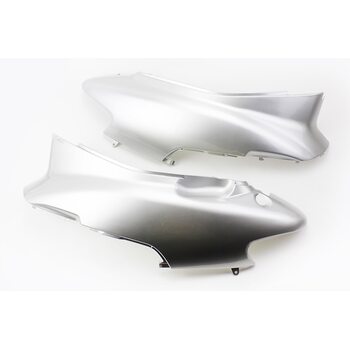 Honda DIO AF-34/35 пластик - верхній бічний лів+прав к-кт 2шт, СІРИЙ