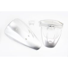 Honda DIO AF-35 пластик - к-кт фарбовані 6 деталей, СІРИЙ