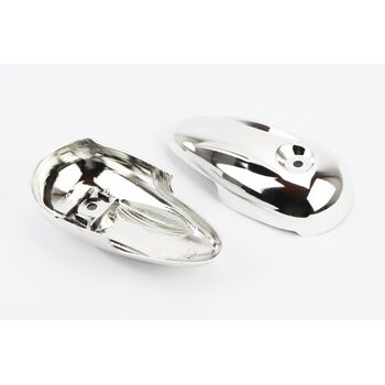 Yamaha VINO SA10J - 2т Накладки на передние амортизаторы к-кт 2шт, ХРОМ