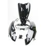 Honda DIO AF-34 пластик - к-кт крашеный 5 деталей (голова под диск. тормоз), ЧЕРНЫЙ