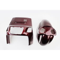 Yamaha GEAR OLD пластик - к-кт фарбовані 5 деталей, ЧЕРВОНИЙ