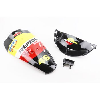 Honda DIO AF-34 пластик - к-кт крашеный 5 деталей, TUNING (возможны незначительные потертости)