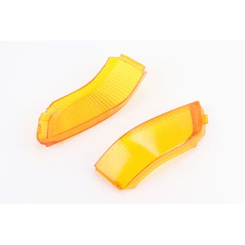 Honda DIO AF-18 "скло" - поворотів задніх к-кт 2шт, жовті, від 5шт -10%