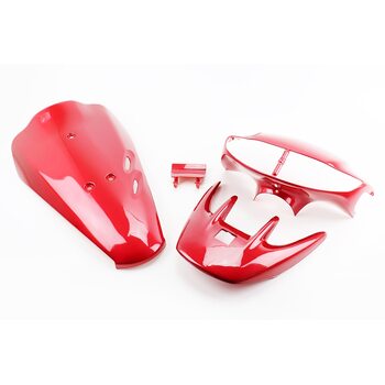 Honda DIO AF-35 пластик - к-кт фарбовані 6 деталей, БОРДОВИЙ