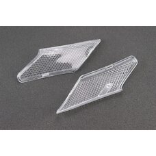 Yamaha JOG NEXT ZONE "скло"- поворотів передніх к-кт 2шт (під бараб. гальмо), прозорі