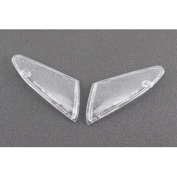 Suzuki LET'S-II "скло" - поворотів передніх к-кт 2шт, прозорі