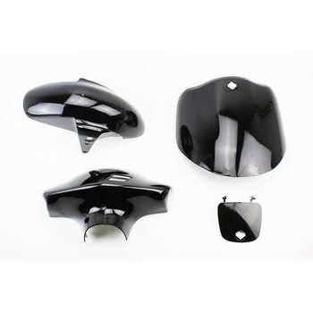 УЦІНКА Suzuki LET'S-I пластик - к-кт фарбовані 6 деталей, ЧОРНИЙ (див. фото)