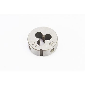 Плашка для нарізання різьби M6х1,0мм 9xС DIN233 15-0063