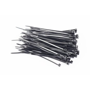 Хомут-стяжка пластик бiлий 2,5мм*100мм- 100шт