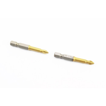 Бита PH1 50мм 1/4" S2/TITAN 2шт 10-01-510