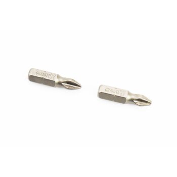 Бита PH2 25мм 1/4" S2 2шт 10-02-250