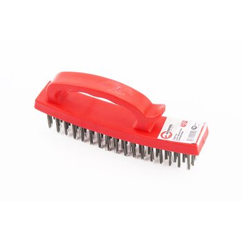 Щетка зачистная ручная 4-х рядная пластиковый корпус BT-0010