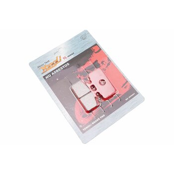 Гальмівні колодки (дискові) Honda LEAD SS/RS 125/250; SYM-MIO50-100; SYM-DD50CITY; KYMCO-SP90YUP к-кт червоні