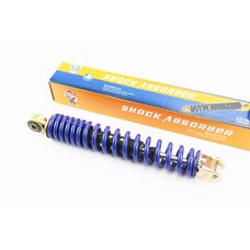 Амортизатор задній GY6/Honda - 290мм*d43мм (втулка 10мм / вилка 8мм), синій