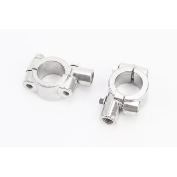 Крепление на руль для зеркал M10, к-кт 2шт, СЕРЫЙ